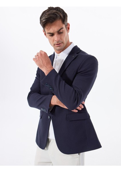 Slim Fit Lacivert Erkek Ceket ACE004252185_LAC modelleri