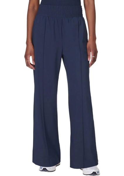 SB9697E-4274 Explorer Wıde Leg Trac Lacivert Regular Fit Kadın Eşofman Altı