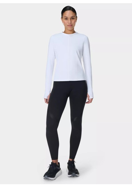 SB10089-001 Power Workout Leggıngs Siyah Regular Fit Kadın Tayt