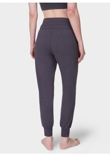 SB10207BR-8543 Gaıa 29 Performance Koyu Gri Regular Fit Kadın Eşofman Altı