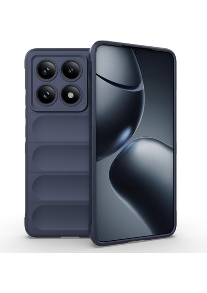 Xiaomi 14T Pro Kılıf Esnek Tpu Oyuklu Arka Yüzey Tasarımlı Etnik Silikon Kapak