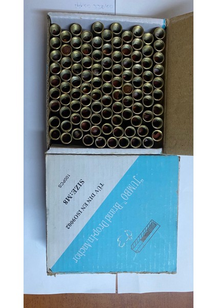 Çelik Dübel Çakmalı 8 Mm. (100 Ad.kutu)