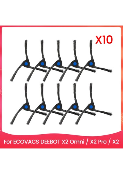X2 Omni / Pro X2 Için Yan Fırça Yedek Parçaları, Robotik Vakum Fırçası Aksesuarı (Yurt Dışından)
