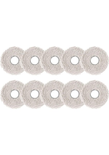 Mop Aksesuar Seti / 11090 Robot Süpürge Yedek Mikrofiber Temizleme Pedleri (Yurt Dışından)