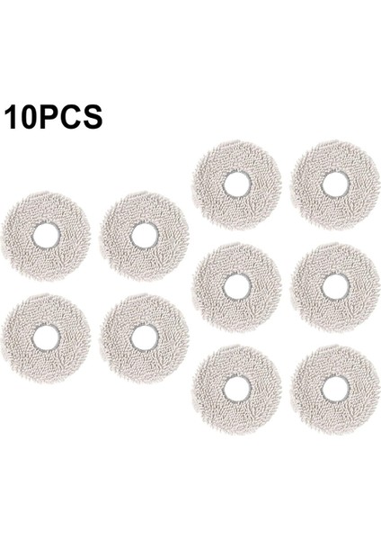 Mop Aksesuar Seti / 11090 Robot Süpürge Yedek Mikrofiber Temizleme Pedleri (Yurt Dışından)
