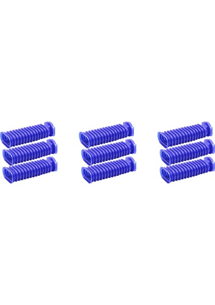 9'lu Paket Tambur Emiş Mavi Hortum Bağlantı Parçaları V6 V7 V8 V10 V11 Elektrikli Süpürge Yedek Parçaları (Yurt Dışından)