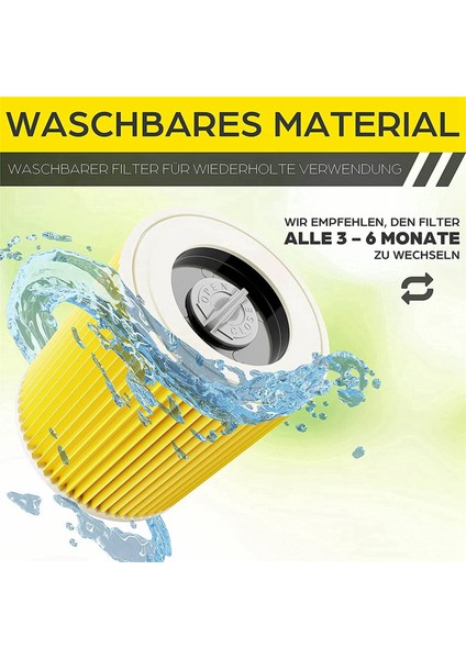 6 Adet Elektrikli Süpürge Filtresi Wd3 Premium Wd2 Wd1 Mv3 Mv2 3 P Uzatma Kiti Ince Toza Karşı (Yurt Dışından) fırsatları