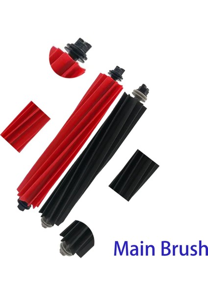 Q8 Max + (Q8 Plus) Q5 Pro Pro+ Robot Süpürge, Ana Fırçalar Için Uyumlu Yedek Parçalar (Yurt Dışından)