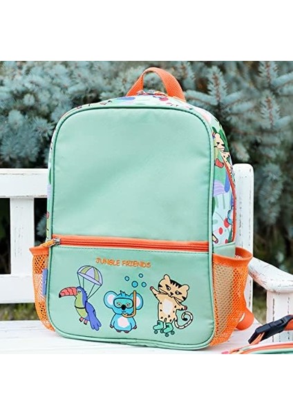 Moo Soft Cuddles Çocuk Sırt Çantası ve Isı Yalıtımlı Beslenme Çantası Seti Jungle Friends fiyatları