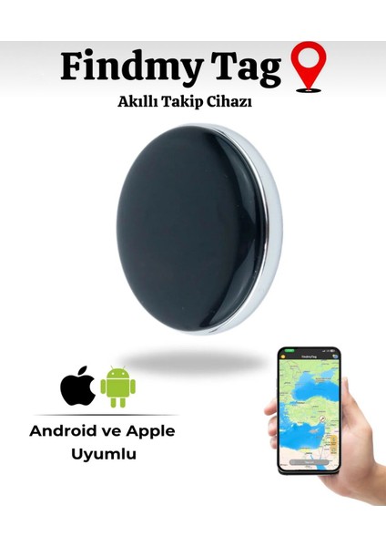 Ios ve Android Uyumlu Mini Gps Takip Cihazı – Çocuk, Evcil Hayvan ve Eşya Takibi