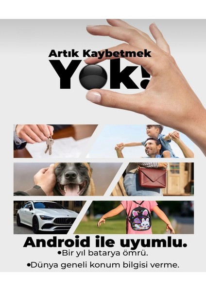 Ios ve Android Uyumlu Mini Gps Takip Cihazı – Çocuk, Evcil Hayvan ve Eşya Takibi