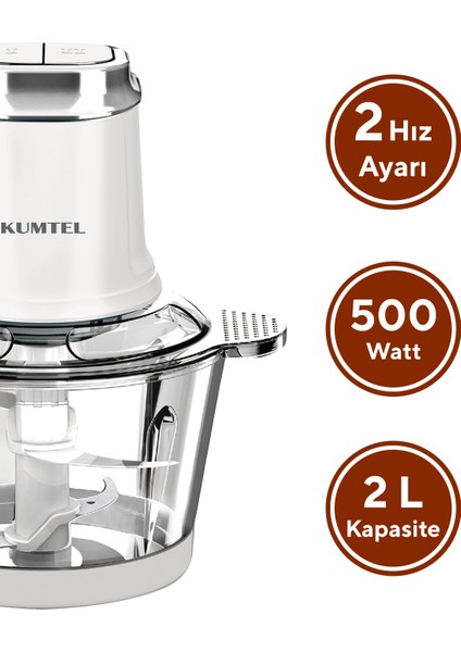 2in1 Çok Amaçlı Doğrayıcı Hch-21