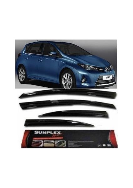 Cam Rüzgarlığı Toyota Auris 2013-2017 Ön-Arka Takım Sport Style Sp-S-51 Sunpleks