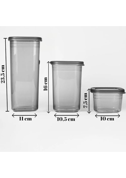 Adet 24 Parça Etiket Hediyeli 1200 Ml. Sızdırmaz Kapaklı Kare Erzak Bakliyat Saklama Kabı Çeyiz Seti fiyatları