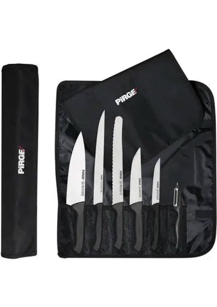35194 Ecco Şef Çantalı Bıçak Seti 6 Parça, Standart