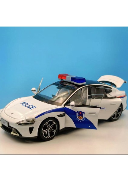 Xiaomi Su7 Araba Modeli Simülasyon Alaşım Araba Modeli 1:24 Koleksiyon Süsleri Geri Oyuncaklar (Yurt Dışından)