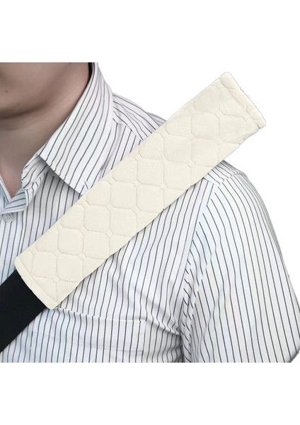Araba Emniyet Kemeri Omuz Pedi Kapağı Kısa Peluş Omuz Pedi Genişletilmiş Kristal Peluş Omuz Pedi Kapağı (Yurt Dışından)