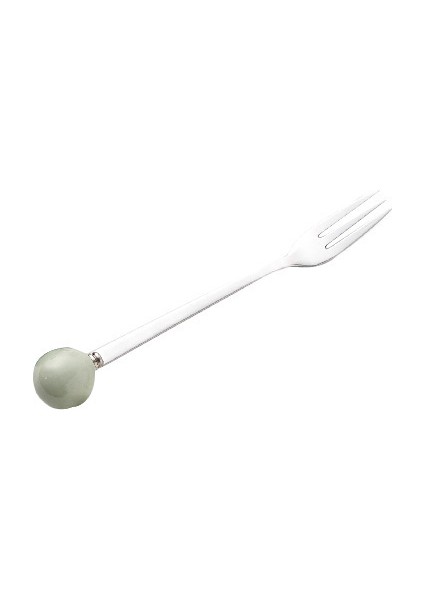 Krem Stili Duygu Meyve Çatalı Seti Çok Amaçlı Seramik Peynir Saklama Kavanozu Dekorasyonu Goodies (Yurt Dışından)