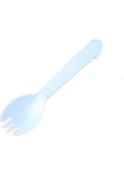 Plastik Tek Tek Sarılmış Kalınlaştırılmış Tek Kullanımlık Kaşık Çatal Çatal Kaşık (Yurt Dışından)