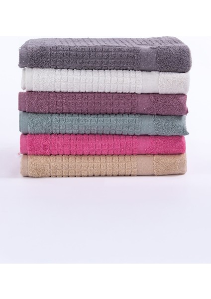 Banyo Kareli Ayak Desenli Pamuk Ayak Havlusu 50 x 70 cm indirimleri