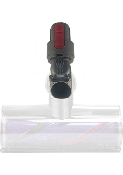 V7 V10 V11 V15 Elektrikli Süpürge Aksesuarları Için 2 Set 100W Doğrudan Tahrikli Emiş Başlığı Konnektör Adaptörü + V-Toplu Tekerlek (Yurt Dışından)