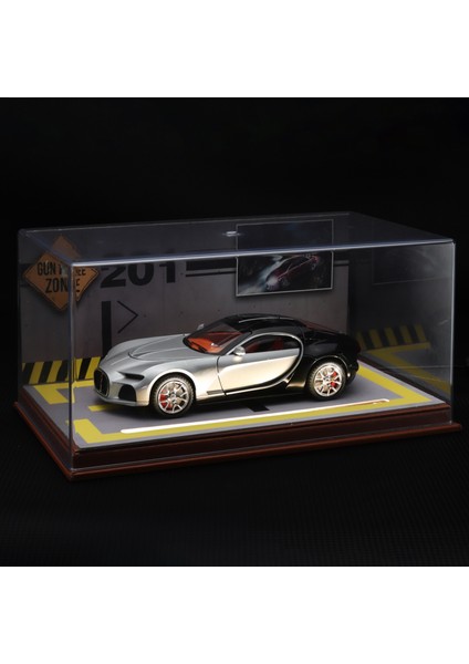 1:24 23CM Alaşım Araba Modeli Yankı Sesli ve Işıklı Açık Kapı Spor Araba Modeli Süs (Yurt Dışından)