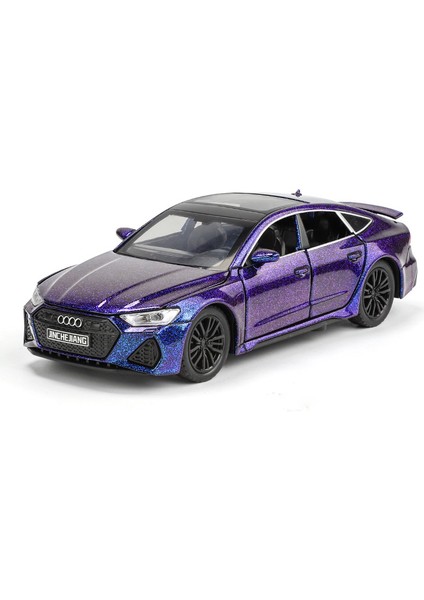 1:32 16CM Alaşım Araba Modeli Spor Araba Sedan Ses ve Işık Bumerang Kapı Açacağı Araba Modeli Koleksiyonluk Süs (Yurt Dışından)