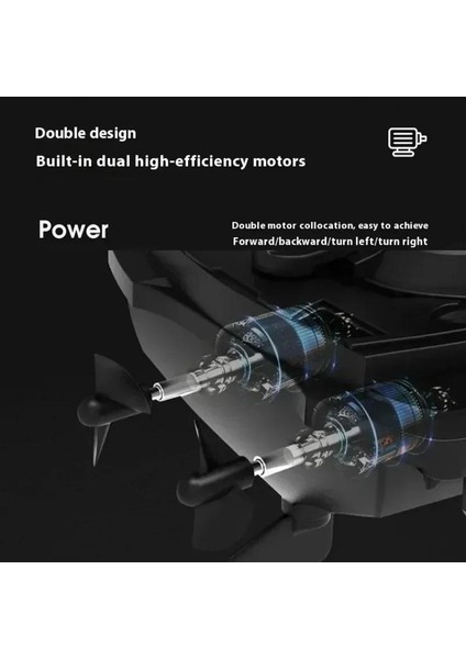 Sıcak Yüksek Hızlı Uzaktan Kumanda Tekne 2.4g Rc Jet Ski Mini Elektrikli Motorlu Tekne Çocuklar Için Çift Motorlu Yaz Su Oyun Çocuk Hediye fiyatları