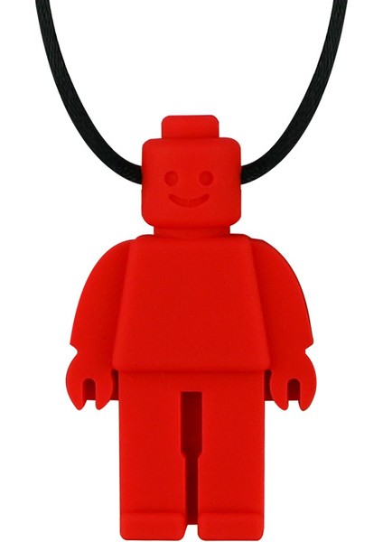 Robot Yapı Taşları Diş Kaşıyıcı Bebek Isırıkları Çocuk Çiğneme Kolye Bebek Diş Kaşıyıcı Yumuşak Silikon Gıda Sınıfı (Yurt Dışından)
