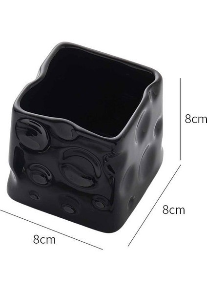 Krem Stili Duygu Meyve Çatalı Seti Çok Amaçlı Seramik Peynir Saklama Kavanozu Dekorasyonu Goodies (Yurt Dışından)