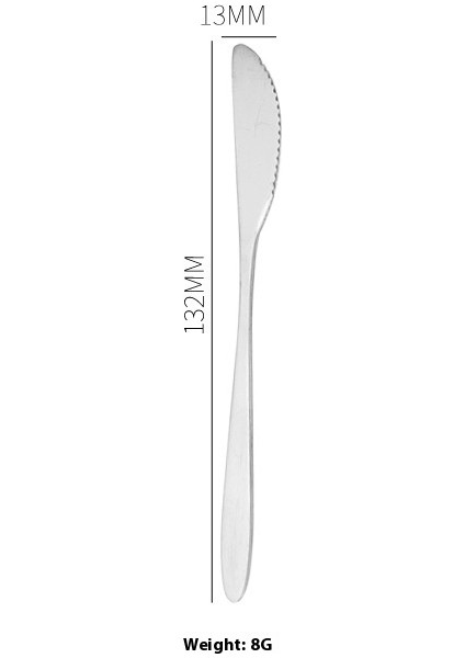 304 Paslanmaz Çelik Meyve Çatalı Kalınlaştırılmış Kek Tatlı Çatalı Iki Diş Batı Gıda Çatalı Aperatifler Küçük Çatal (Yurt Dışından)