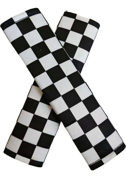 Araba Emniyet Kemeri Omuz Kılıfı Kısa Peluş Süper Yumuşak Koruyucu Omuz Kılıfı (Yurt Dışından)