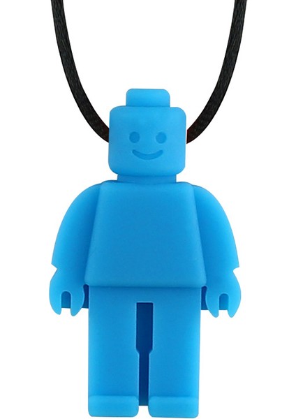 Robot Yapı Taşları Diş Kaşıyıcı Bebek Isırıkları Çocuk Çiğneme Kolye Bebek Diş Kaşıyıcı Yumuşak Silikon Gıda Sınıfı (Yurt Dışından)