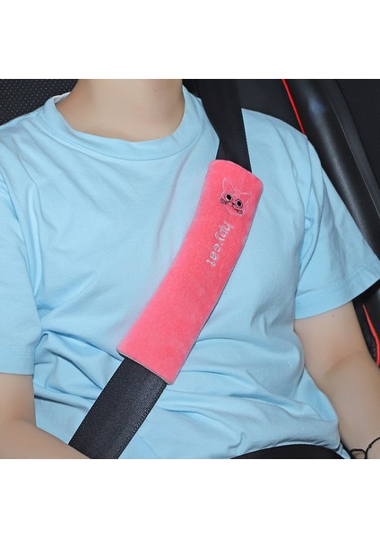 Karikatür Sevimli Hayvan Uzatılmış Modelleri ile Araba Emniyet Kemeri Omuz Pedleri Araba Sigorta Omuz Pedleri Araba Iç Dekorasyon (Yurt Dışından)