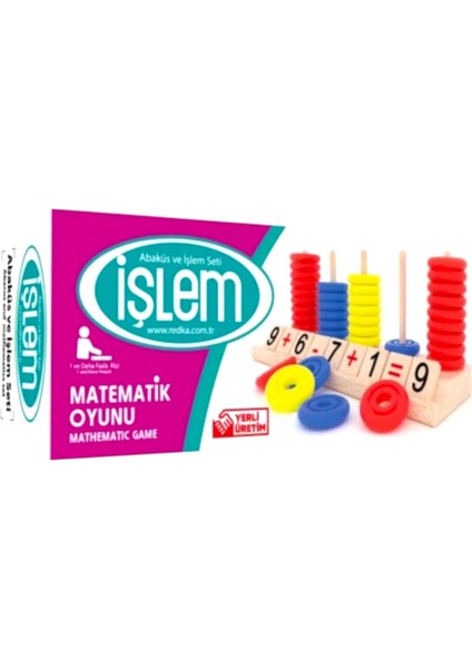 Matematik Işlem Oyunu Anaokulu Kreş Zeka Oyunları fiyatları