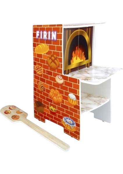 Çocuk Ahşap Mini Fırın Köşesi Anaokulu Kreş Eğitici Oyuncak fiyatları