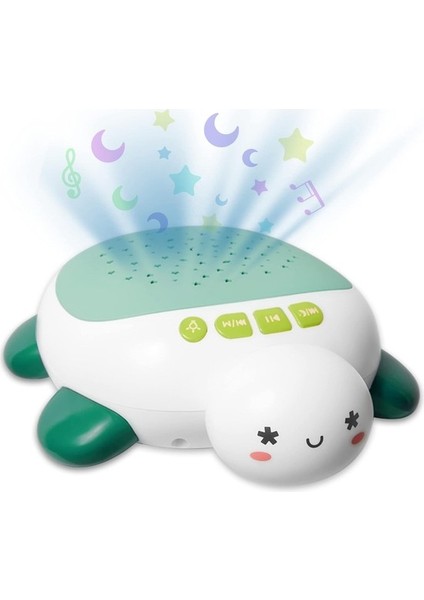 Lunarboat1 Bebek Uyku Yatıştırıcı Müzik Projektörü ile Tavan Gece Lambası Bebek Uyuyan Eğitici Oyuncak Yeşil1 (Yurt Dışından)