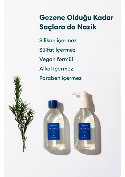 Tea Tree Purifying Tonic – Çay Ağacı Özlü Arındırıcı Tonik