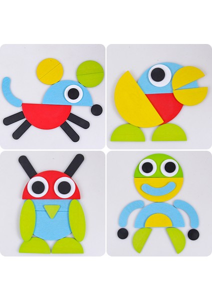 Çocuklar Için Çeşitli Yaratıcı Montessori Eğlenceli Yapboz Oyuncakları (Yurt Dışından) modelleri