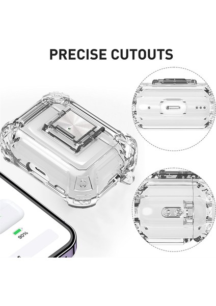 3. Nesil Apple Bluetooth Kulaklık Kılıfı Için Kordon Şeffaf (Yurt Dışından)