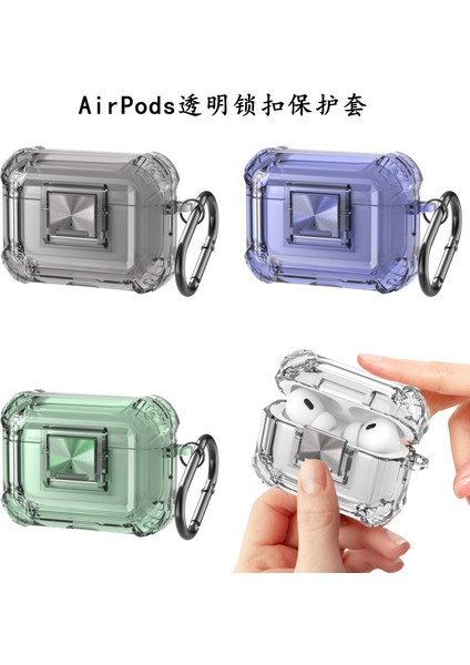 3. Nesil Apple Bluetooth Kulaklık Kılıfı Için Kordon Şeffaf (Yurt Dışından)