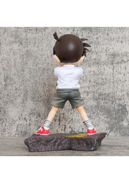 18 cm Anime Konan Tiyatro Sürümü Heykel El Modeli (Yurt Dışından) modelleri