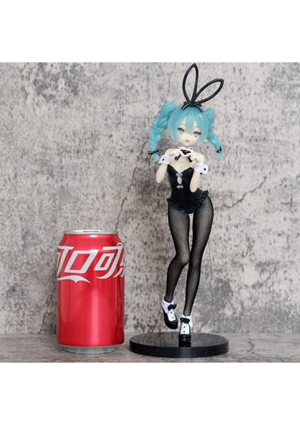 28 cm Tavşan Kız Hatsune Gelecek Kız Iki Boyutlu Sevimli Süsler (Yurt Dışından)