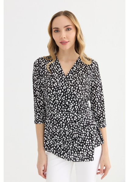 Kruvaze Truvakar Kol Puantiyeli Bluz modelleri
