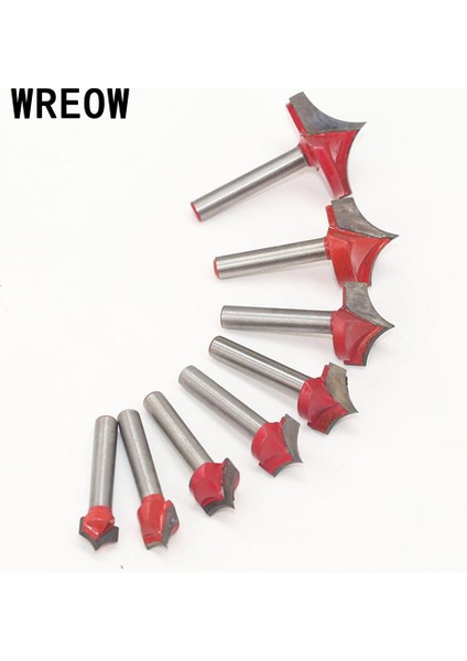 15MM 6mm Shank V Oluk Freze Kesici Takım 6 Kolu Çift Kenarlı Kesme Tasarım Gravür Sonu Doğrama Yuvarlak Şaft Ucu Ağız Değirmeni (Yurt Dışından) fırsatları