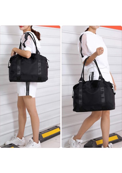 Forestfish Duffle Tote Bag Kadınlar Için Hafta Sonu Çantaları Seyahat Arabası Kılıfı, Gri (Yurt Dışından) fiyatları