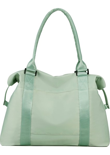 Forestfish Duffle Tote Bag Kadınlar Için Hafta Sonu Çantaları Seyahat Arabası Kılıfı, Gri (Yurt Dışından)