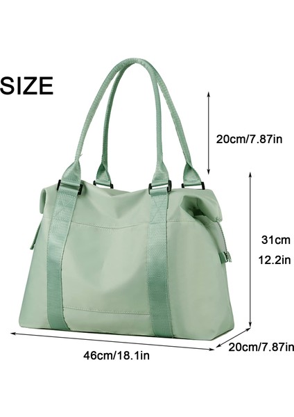 Forestfish Duffle Tote Bag Kadınlar Için Hafta Sonu Çantaları Seyahat Arabası Kılıfı, Gri (Yurt Dışından) fiyatları