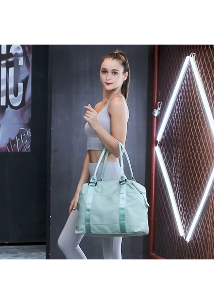 Forestfish Duffle Tote Bag Kadınlar Için Hafta Sonu Çantaları Seyahat Arabası Kılıfı, Gri (Yurt Dışından) fırsatları