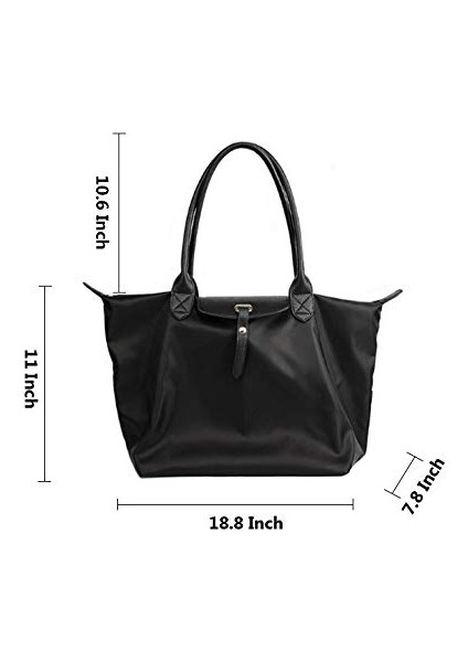 18.8 Inç Kadın Çantası Su Geçirmez Satchel Çanta, Kadınlar Için Tote Çanta (Beyaz) (Yurt Dışından) fiyatları